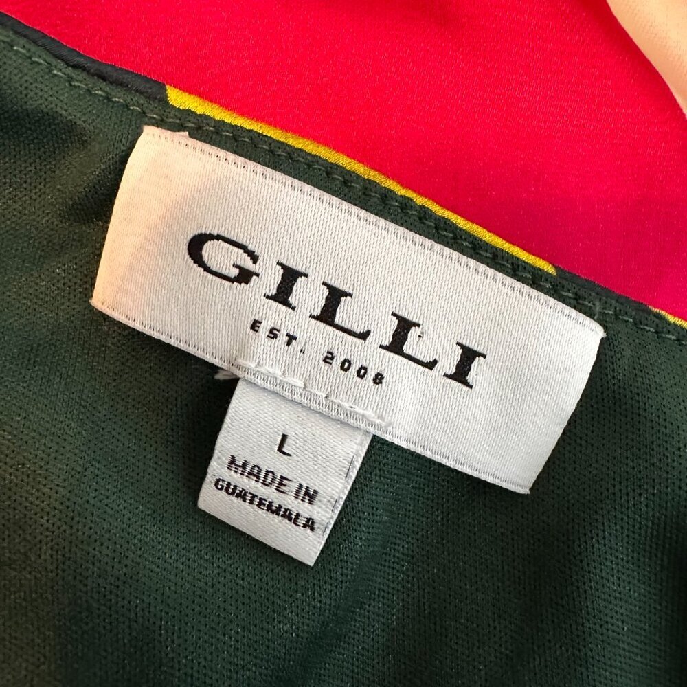 Gilli One Shoulder Floral Midi Dress, Size Large - Picture 6 of 8